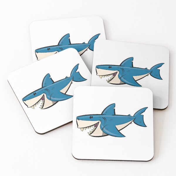 Item preview, Happy Shark (Blue) designed and sold by pmegow.