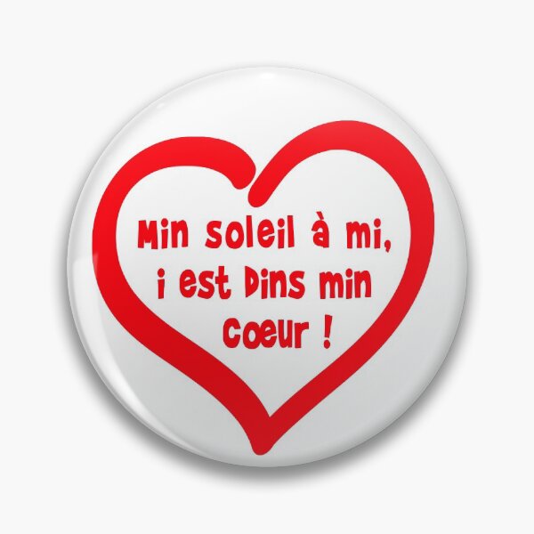 Item preview, Min sun mid, i am dins min heart! designed and sold by humour-chti.