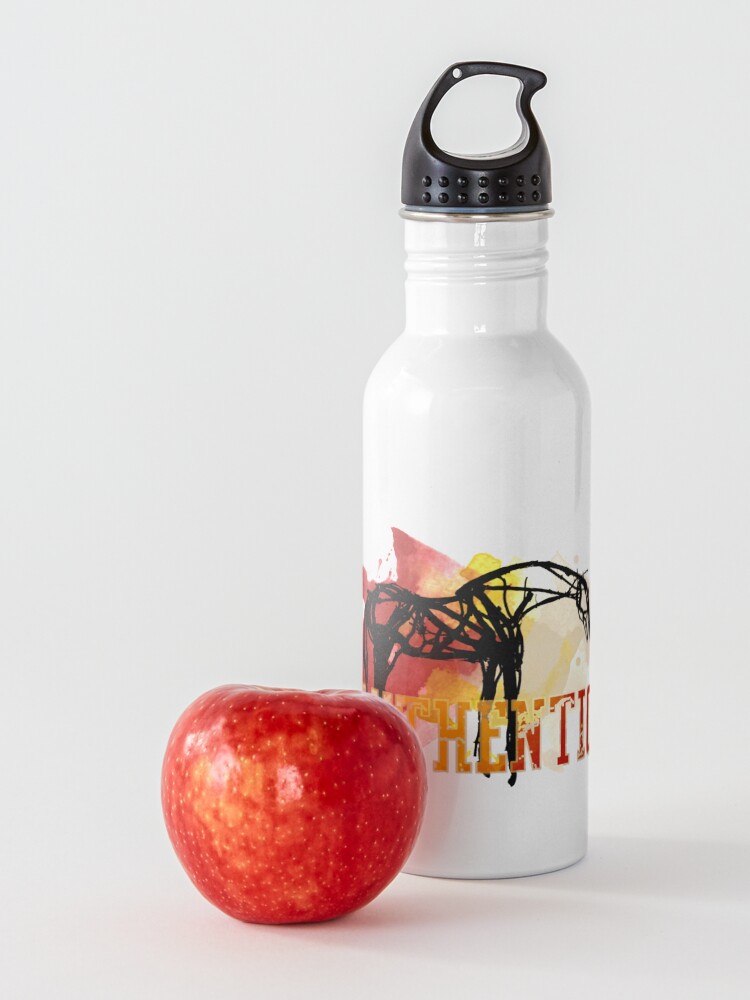 Alternate view of AUTHENTIC - horse racing favorites Water Bottle