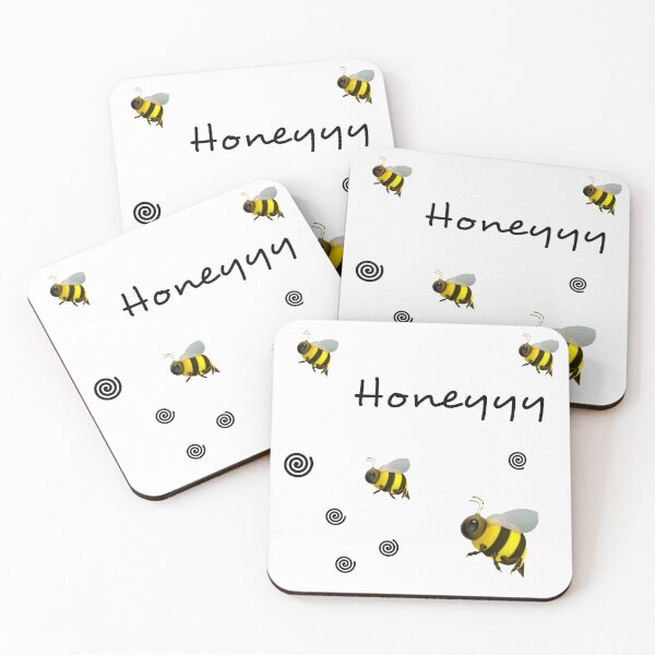 Item preview, Emoji- Honey text with bee emojis designed and sold by Matthew554a.