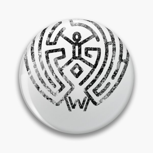 Item preview, Westworld Maze Logo Distressed designed and sold by Prophecyrob.