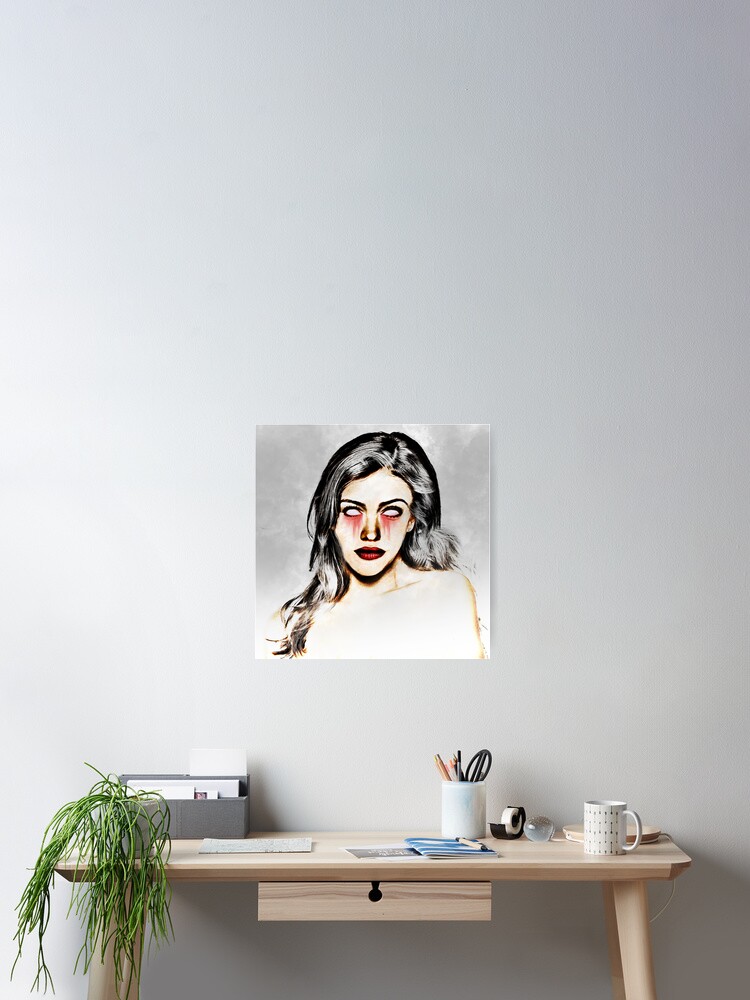 Thumbnail 2 of 3, Poster, Woman In Progress designed and sold by coryfoss.