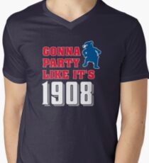 Chicago Cubs - Gonna Party like it's 1908 Men's V-Neck T-Shirt