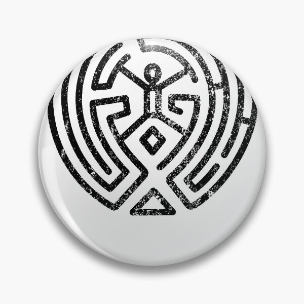 Item preview, Westworld Maze Curved Distressed designed and sold by Prophecyrob.