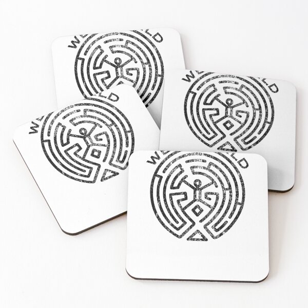 Item preview, Westworld Maze Curved Distressed designed and sold by Prophecyrob.