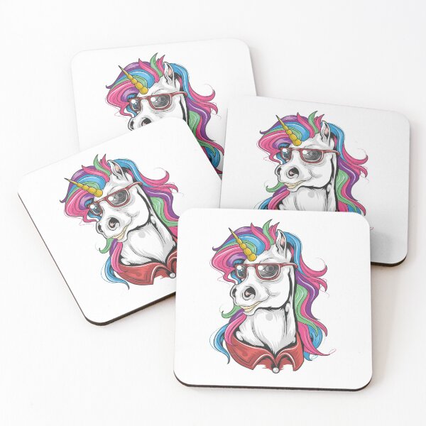 Item preview, UNICORN HIPSTER STYLE GIFT IDEA designed and sold by Twinstyle.
