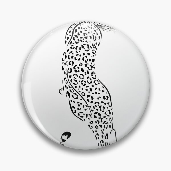 Item preview, Beautiful Cool Leopard Black and White Wildlife Design designed and sold by Monica C. Webster.