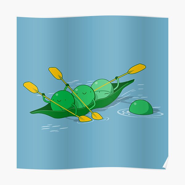Give peas a chance Poster
