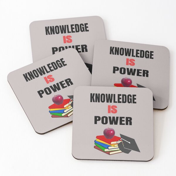 Item preview, Knowledge Is Power Retro Vintage Design designed and sold by delohill.