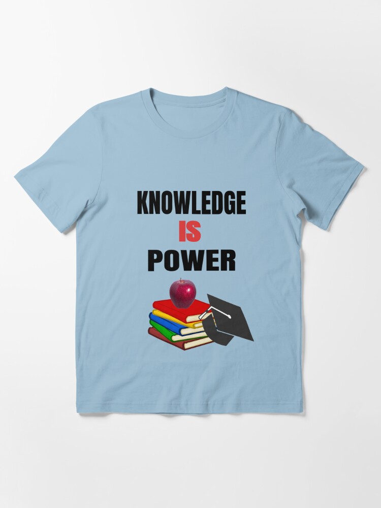 Knowledge Is Power Retro Vintage Design | Essential T-Shirt