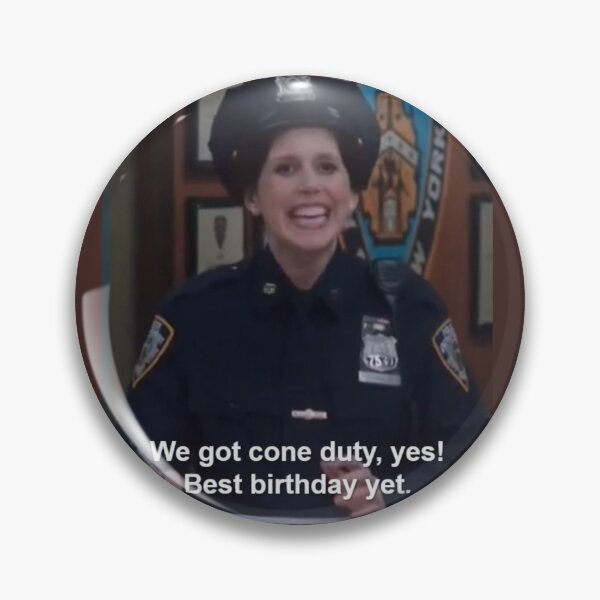 Item preview, Brooklyn 99 Debbie Fogle - Birthday Cone Duty designed and sold by wearthelgbt.
