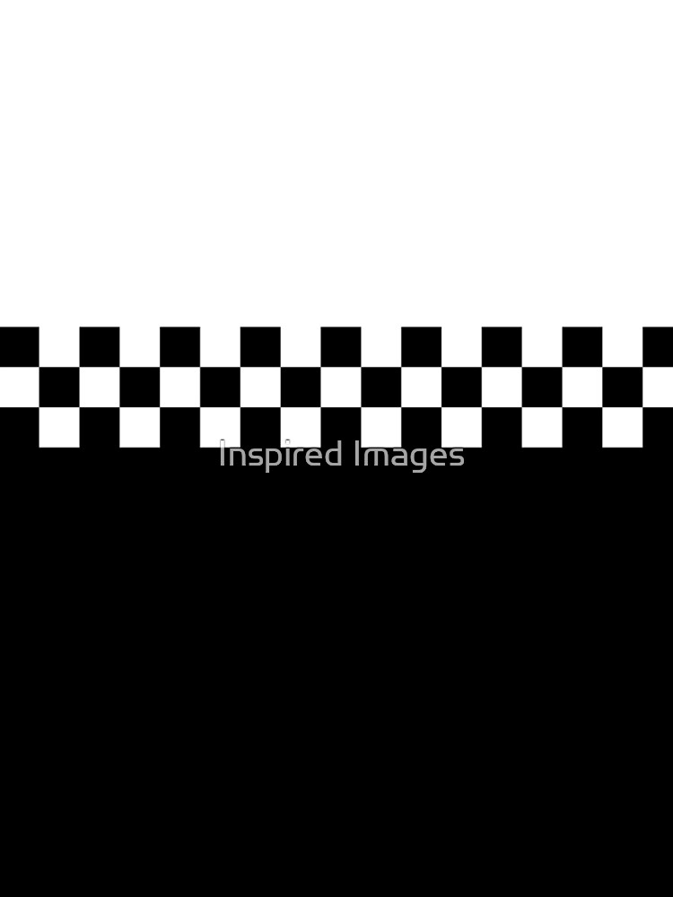Two Tone Mod Ska 60s Retro Black & White by ImageMonkey