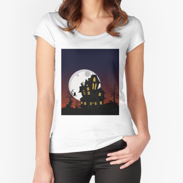 Halloween Fitted Scoop T-Shirt