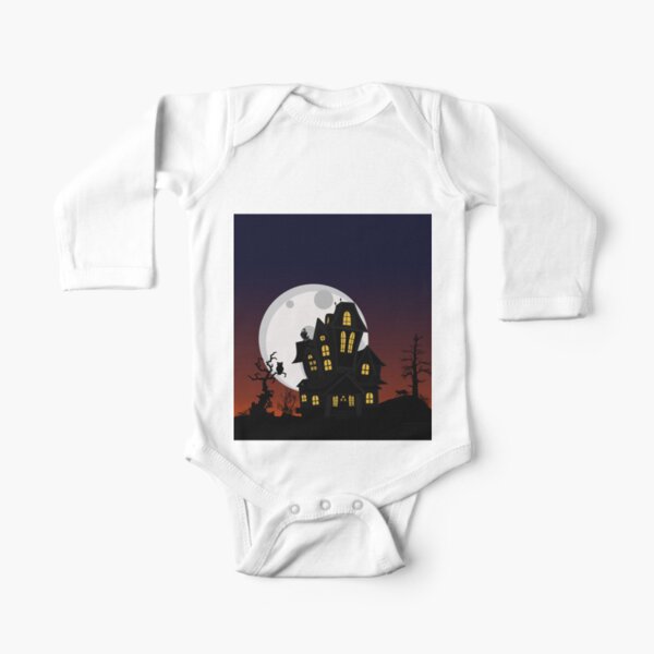 Halloween Long Sleeve Baby One-Piece
