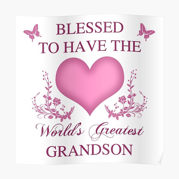 Poster Grandson Redbubble