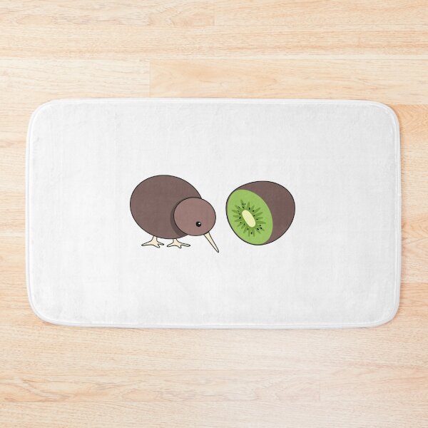 Item preview, Eat kiwi, save kiwi - Kiwi bird and kiwi fruit - no caption light shirt designed and sold by Looking Daggers.
