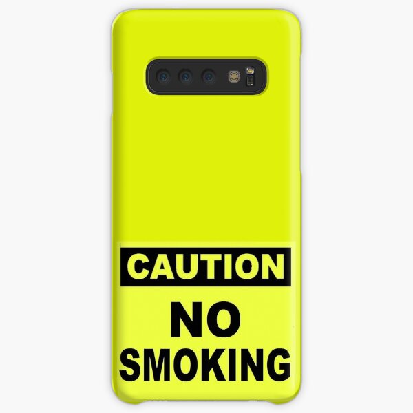 Caution No Smoking Samsung Galaxy Snap Case