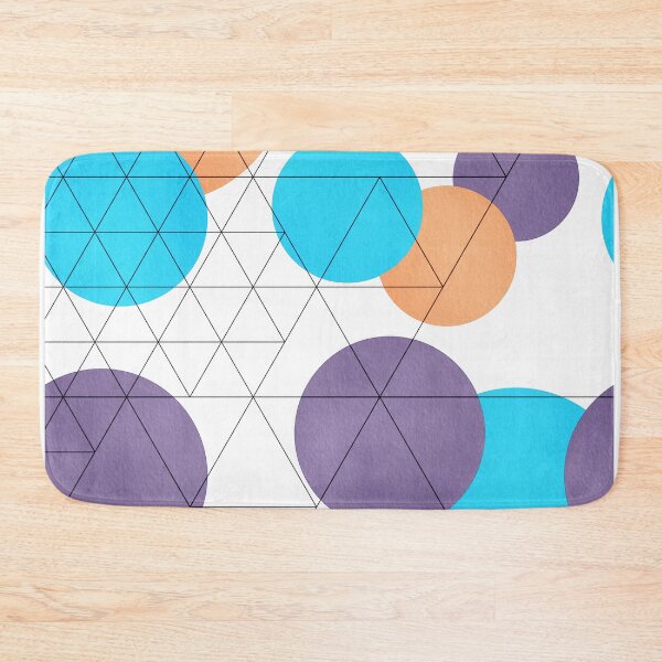 Item preview, Watercolor Bubbles and Triangles designed and sold by ChangingLight.
