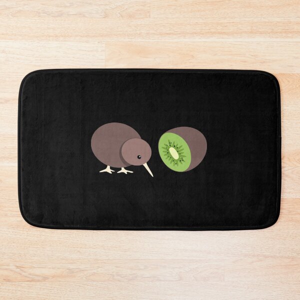 Item preview, Eat kiwi, save kiwi - Kiwi bird and kiwi fruit - no caption dark shirt designed and sold by Looking Daggers.