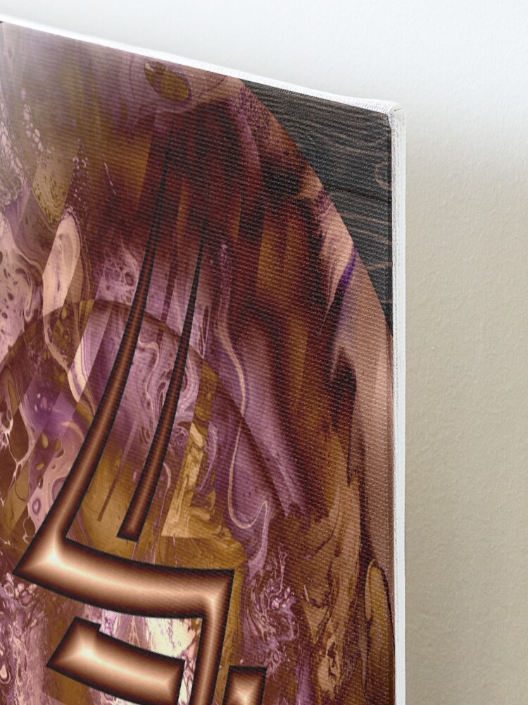 Alternate view of Copper Shield, Lightning Bolt Mounted Print