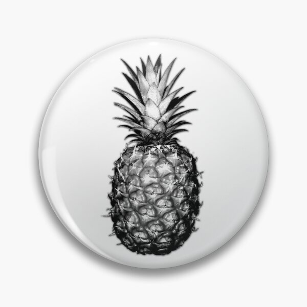 Item preview, Pineapple Black and White designed and sold by SweetFruit.