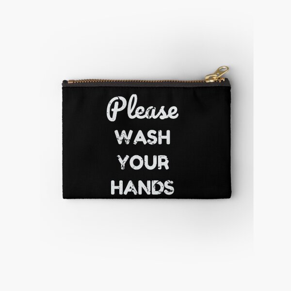 Item preview, Please wash your hands in cool distressed design designed and sold by comhra.