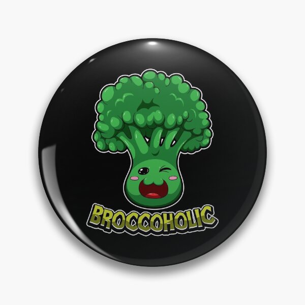 Item preview, Broccoholic -  Broccoli Plant Vegetables Vegan designed and sold by anziehend.