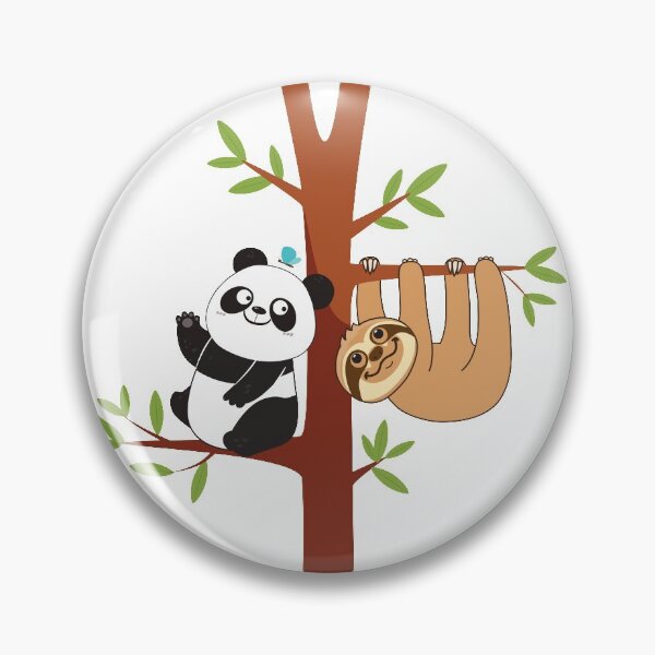 Item preview, Cute Sloth Panda designed and sold by plushism.