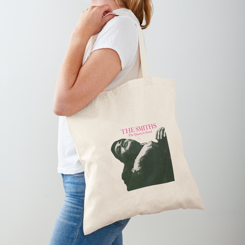 The Queen Is Dead Graphic Tote Bag