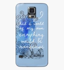 Alice in Wonderland iPhone Case Hülle & Klebefolie für Samsung Galaxy