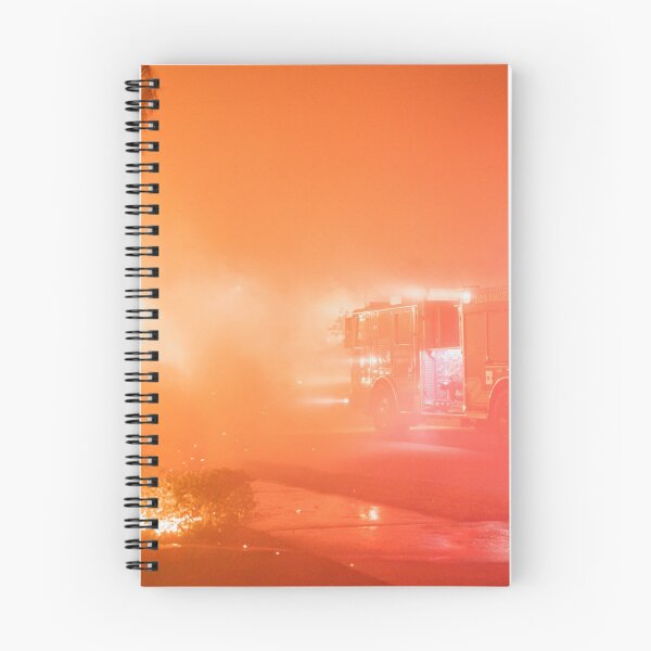 Item preview, Firefighters at California Brush Fire designed and sold by trqffic.