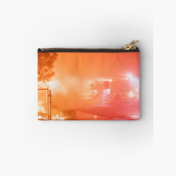 Item preview, Firefighters at California Brush Fire designed and sold by trqffic.