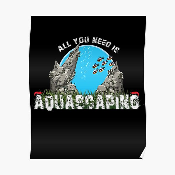 Aquascape Posters Redbubble