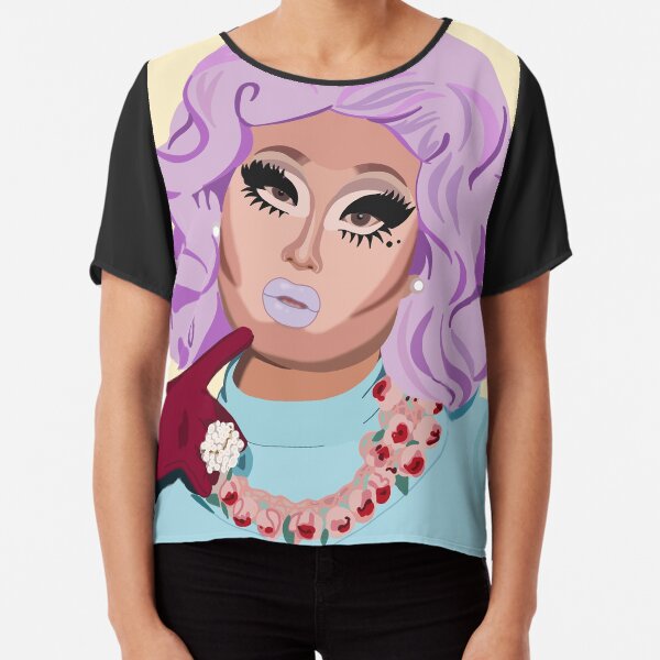 kim chii Chiffon Top