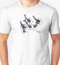 Sumi-e Shrimps represent Abundance! Unisex T-Shirt