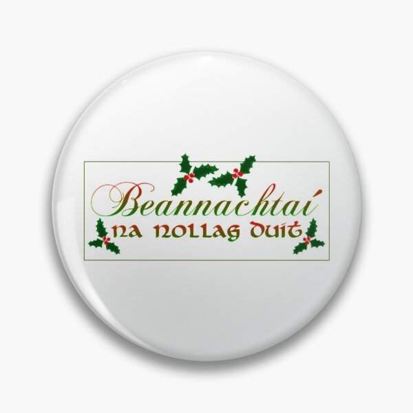 Item preview, Beannachtaí na Nollag Duit designed and sold by JockDove.