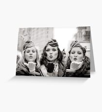 Andrew's Sisters 2011-Platinum Greeting Card
