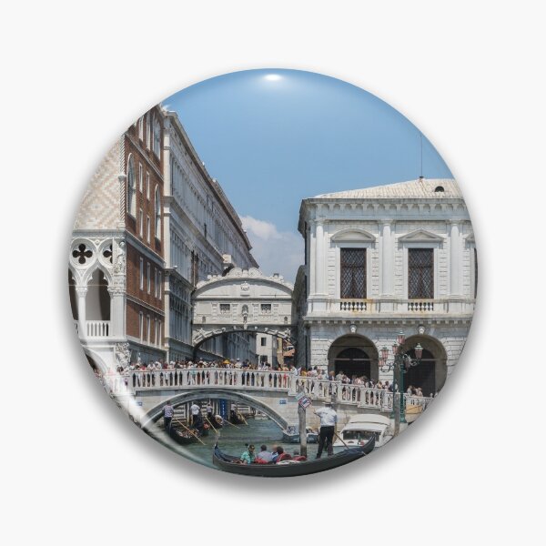 Item preview, Classic Venetian - Doges Palace Prisons Palace and the Bridge of Sighs designed and sold by Georgia Mizuleva.
