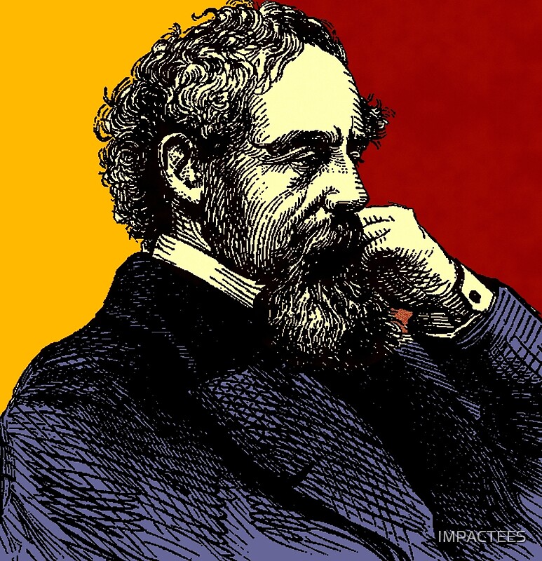 "CHARLES DICKENS3" Framed Prints by IMPACTEES Redbubble
