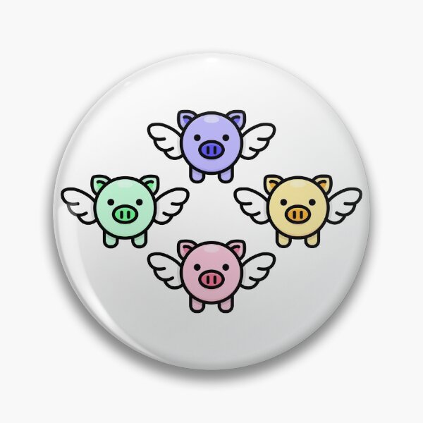 Item preview, When Pigs Fly: Rainbow designed and sold by Red Wolf.