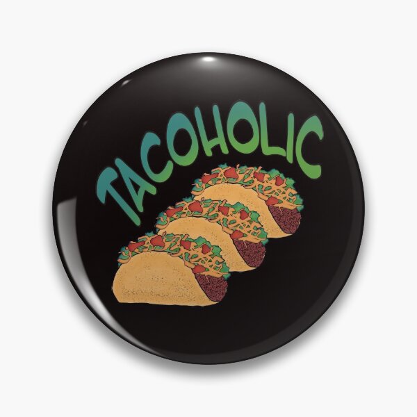 Item preview, Tacoholic fun taco lover's design designed and sold by StephJChild.