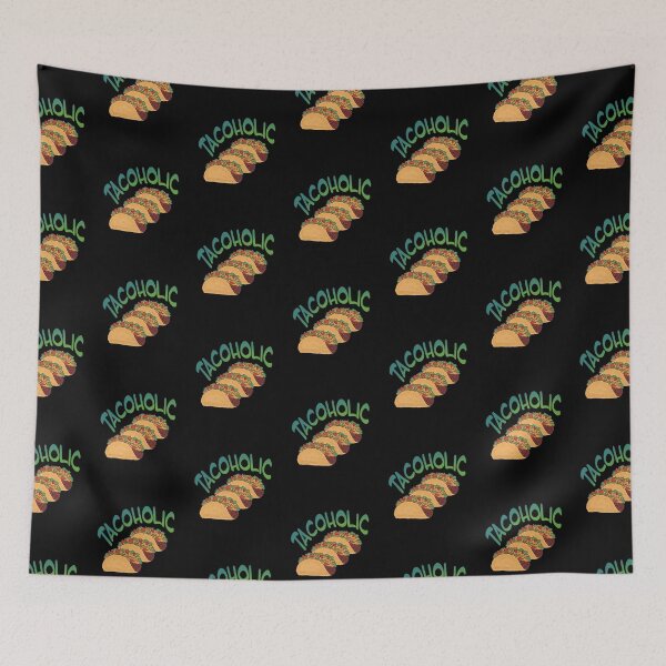 Item preview, Tacoholic fun taco lover's design designed and sold by StephJChild.