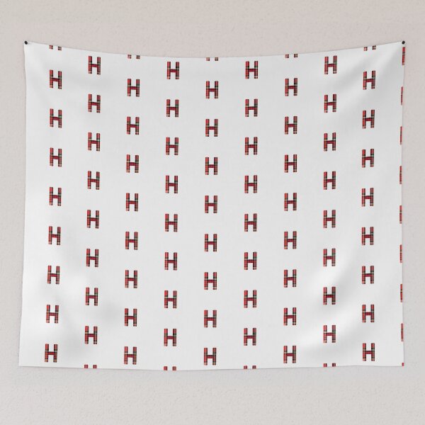 Item preview, Red Plaid H designed and sold by Yviemakes.