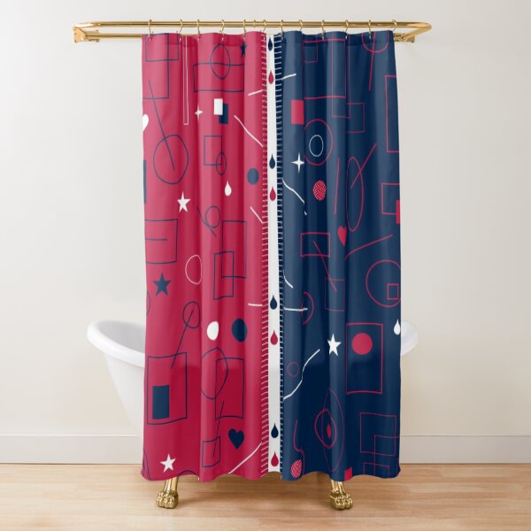 Broken Connection Shower Curtain