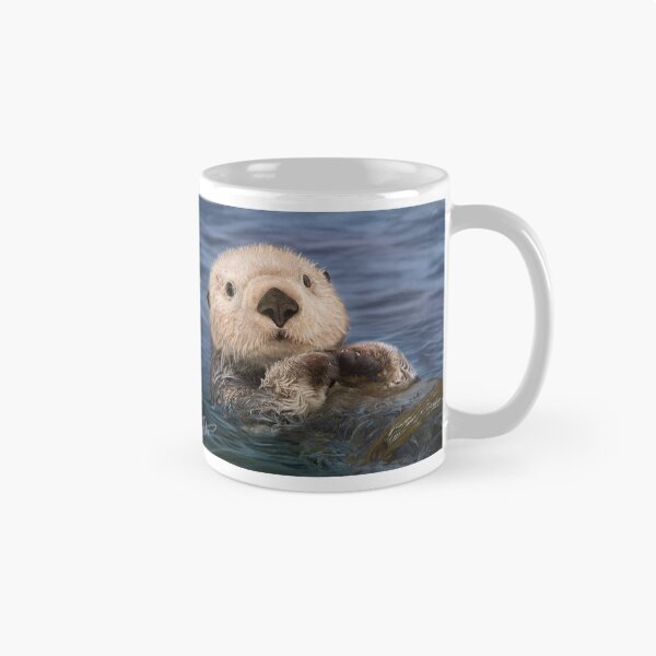 Artikelvorschau, Seeotter Realistische Wildlife Art entworfen und verkauft von slaterza.
