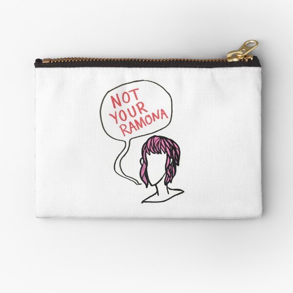 Scott Pilgrim Zipper Pouches Redbubble - roblox ramona all coins