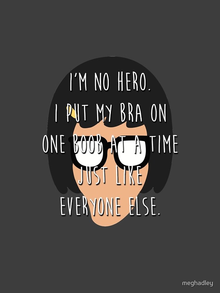 tina bob's burgers i'm a smart, strong, sensual woman makeup bag