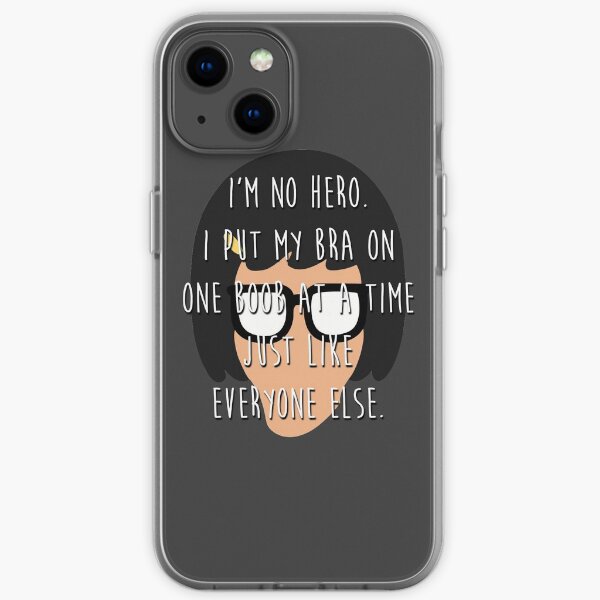 tina no hero iPhone Soft Case