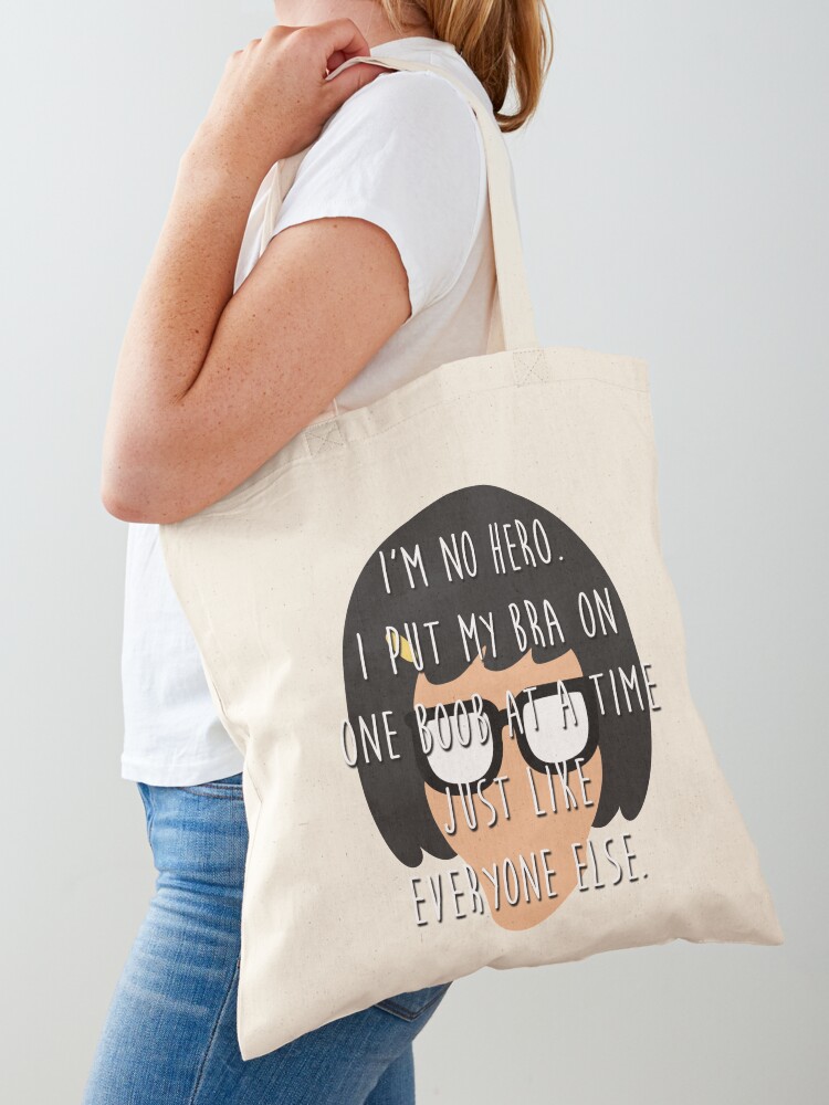 tina bob's burgers i'm a smart, strong, sensual woman makeup bag