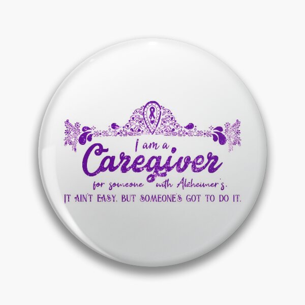 Item preview, Alzheimer's Caregiving: It Aint Easy, But Someone's Got to Do it designed and sold by AlzUNeedIsLove.
